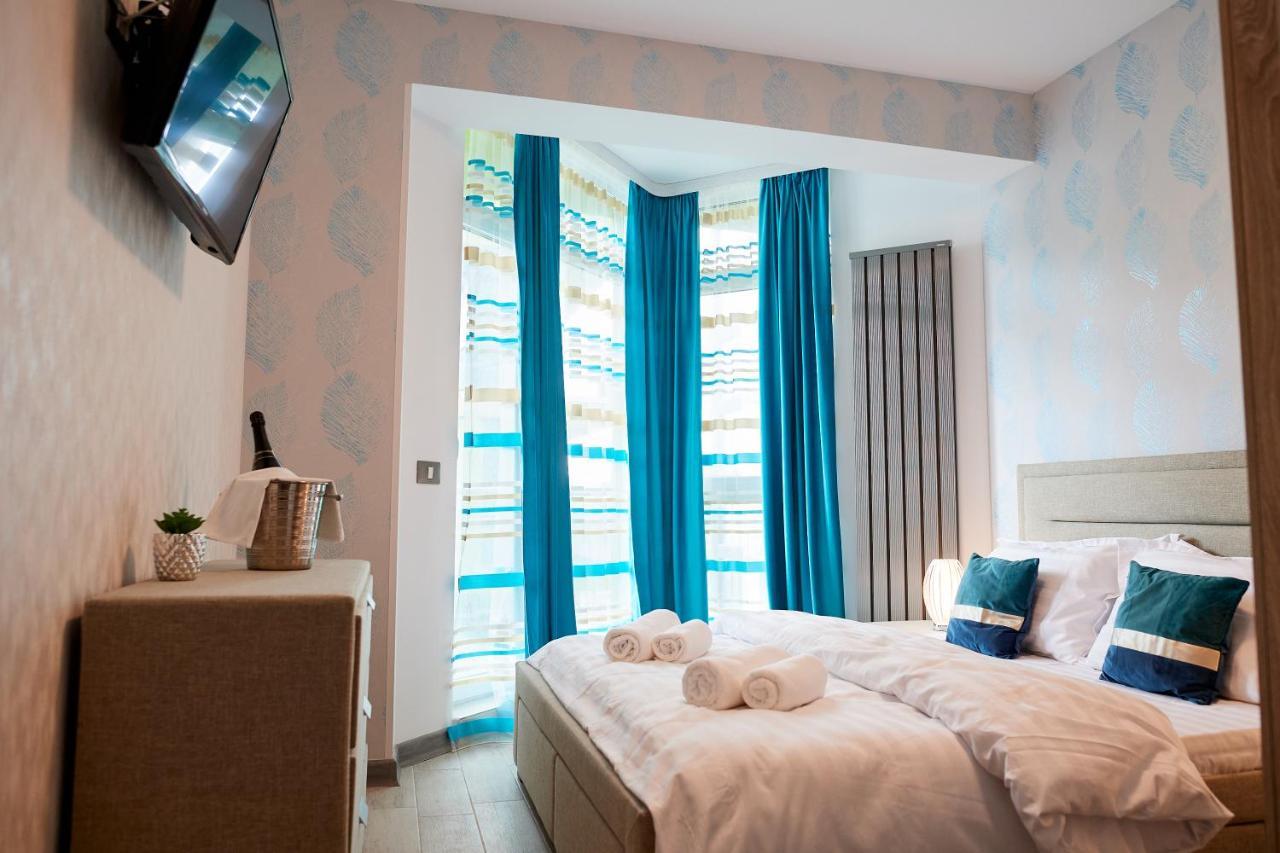 Aquamarin 2Bd Apt Spa N Pools Beach Resort Năvodari Exteriör bild
