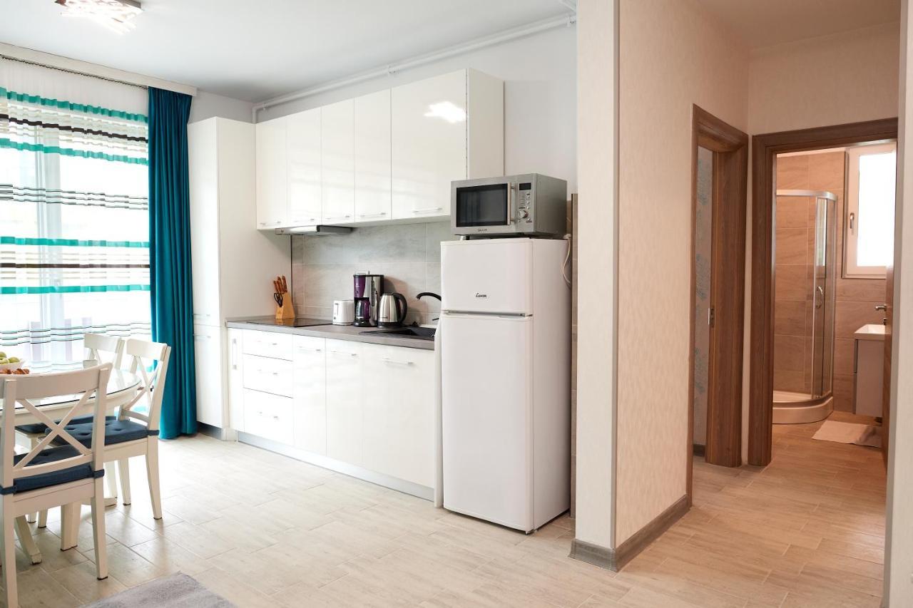 Aquamarin 2Bd Apt Spa N Pools Beach Resort Năvodari Exteriör bild