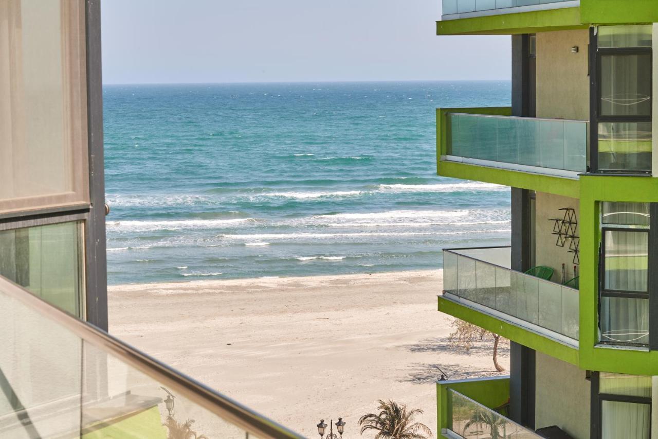 Aquamarin 2Bd Apt Spa N Pools Beach Resort Năvodari Exteriör bild